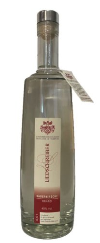 Liedschreiber Destillerie am Tegernsee - Sauerkirsch-Brand 0,5l